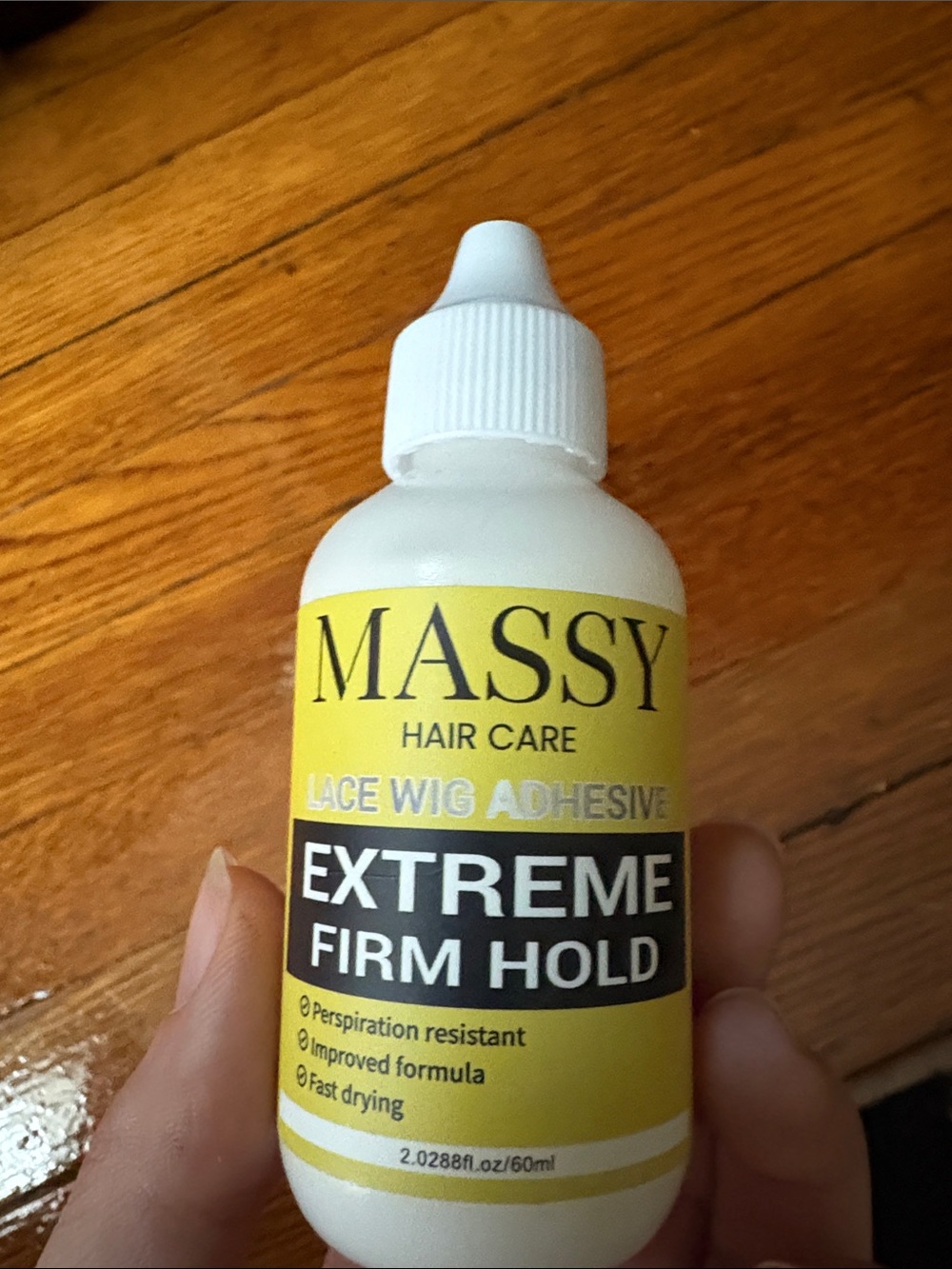 Extreme Firm Hold Lace Wig Adhesive - Yellow